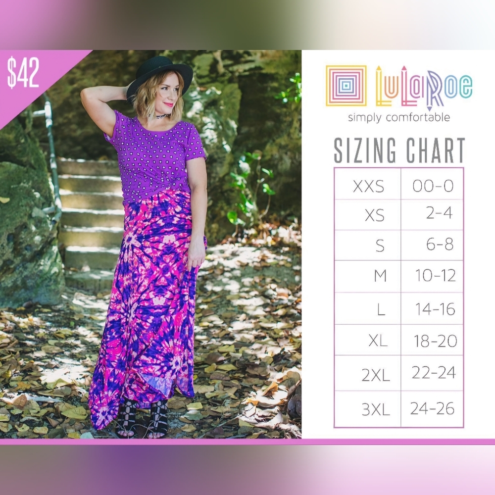 Lularoe maxi skirt - Picture 6 of 7
